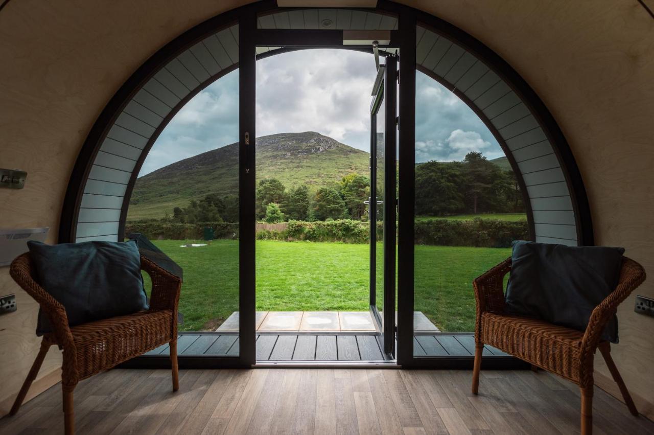 Further Space At Leitrim Lodge Luxury Glamping Pods Mourne Mountains 뉴캐슬 외부 사진